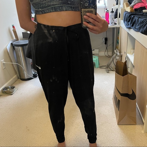 Nike DRI-FIT Womens Black Training Trousers - Picture 5 of 7